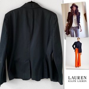 Ralph Lauren Jackets & Coats - LAUREN RALPH LAUREN BLACK STRETCH BLAZER SZ 10 Ralph Lauren Jackets & Coats - LAUREN RALPH LAUREN BLACK STRETCH BLAZER SZ 10